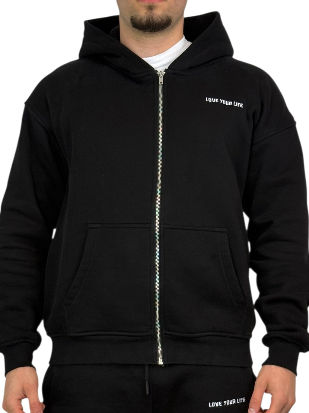 Midnight Black Ziphoodie