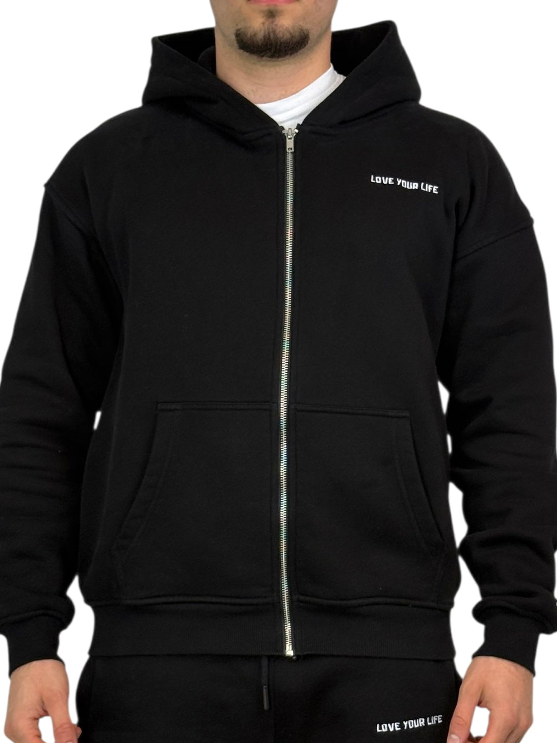 Midnight Black Ziphoodie